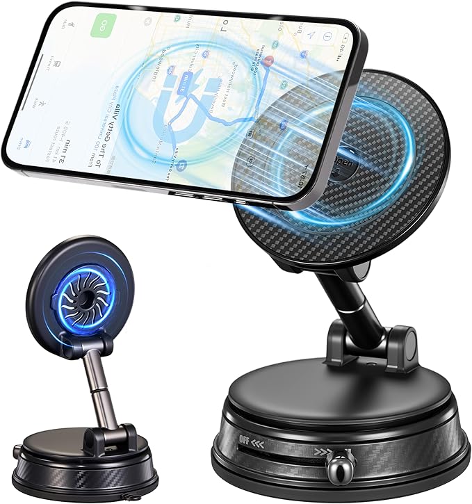 Car Phone Holder for Magsafe with Car Air Freshener, Long Lasting Scent - Auto Accessories,360° Adjustable Cars Phones Mount, Phone Holders for Your Car for iPhone 17 Pro Max 16 15 14 13
