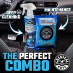 Chemical Guys Total Interior Cleaner & Protectant Wipes – 50 Pack Multi Surface Car Interior Cleaning Wipes for Dashboards, Doors and Seats – Safe for Trucks, SUVs, RVs and Home Use