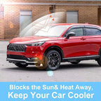 Windshield Sun Shade Custom Fit for 2023 2024 2025 2026 Honda HR-V HRV Accessories Foldable Sunshade Sun Blocker Protect Car from Sun Rays & Heat Damage Keep Car Cooler