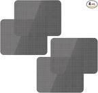 4PCS Car Side Window Sunshade, Block UV Rays Car Window Shade for Baby, Reusable & Washable Static Cling Film Stickers, Windshield Sun Shade Privacy Protector Accessories