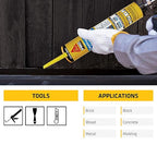 SIKA Sikaflex Construction Sealant - Black, Paintable Polyurethane, All-Purpose for Sealing Joints & Gaps, 10.1 fl. oz Cartridge - Weatherproof, Durable, Non-Corrosive