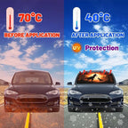 Dinosaur Sunset Car Windshield Sunshade Umbrella Sunset Print Sun Shade for Car Windshield Umbrella Upgraded Sunshades Blocks UV & Heat Front Window Shades for SUV Sedan Auto