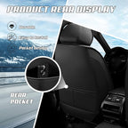 Car Seat Covers Fit for Infiniti g37 2000-2026, Stylish Sport Seat Covers, Waterproof Wear-Resistant Premium Nappa Leather Car Seat Cover.(Full Set/Black Blue)