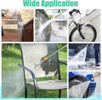 9-Pack Pressure Washer Tips, 4000 PSI-5000 PSI Multiple Degrees Pressure Washer Spray Nozzle Power Washer Nozzle Tips for 1/4 Inch Quick Connect