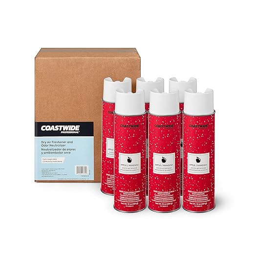 Staples Professional Dry Air Freshener, Apple Orchard Scent, Long‑Lasting Odor Control Deodorizer for Commercial Restrooms & Washrooms, 10 oz Blocks, 6‑Pack