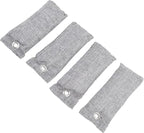 BRRNOO Activated Charcoal Bags, Bamboo Charcoal Air Purifying Odor Absorber for Shoe Car Home, with Reusable Deodorizer