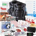 72 HRS Deluxe Emergency Survival Kit - Heavy Duty 72 Hour Bag Survival Kit for Earthquake, Hurricane, Tsunami, Winter, Blackout - Includes Emergency First Aid Kit, Water, Food