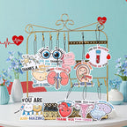 36 Pcs Doctor Day Gifts Bulk Funny Nurse Air Freshener Car Scented Medical Patient Access Week Thank You Hanging Decor Inspirational Team Thank You Gift for Healthcare Medical