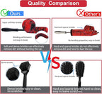 9Pcs Wheel Tire Brush Set - Cleaning Brushes for Wheels, Tires, Rims & Spokes