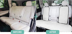 FH Group Car Seat Cushion Neosupreme Automotive Seat Cushions - Universal Fit, Rear Car Seat Cushion, Car Seat Cushions with Non-Slip Silicone Backing for SUV, Sedan, Van Rear Set White
