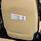 FLORICH Seat Covers for Cars, Waterproof Seat Covers, Leather Car Seat Covers 2 Pack, Universal Seat Cushion Protector for Most Cars Trucks SUV-Beige
