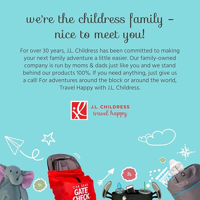 J.L. Childress Breast Milk Cooler Travel Bag - Insulated Baby Bottle Storage Bag, Portable Organizer Pack for Breast Milk, Use for Daycare or On the Go, Fits 1-2 Bottles - Grey/Teal
