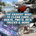 Salty Captain Foam Cannon For Hose – The Ultimate Foam Blaster that Connects to Any Garden Hose – Professional Car Wash Gun & Boat Wash with Concentration Adjustment – Scratch-Free Cleaning for Boats