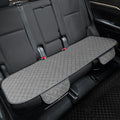 surpassme Comfortable Car Seat Covers Universal Back/Brench Seat Coves for Car Accessories with Storage Pockets, Padded Car Interior Covers for Automotive, SUV, Truck, and Van(Grey)