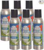 Smoke Odor Exterminator Removes Cigar/Cigarette/Pipe/Tobacco Smells 7oz Spray Air Freshener, Clothesline Fresh (6-Pack)