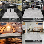 Umbrauto Air Mattress for 5.5-6.5 ft Short Bed Full-Size Trucks, Pickup Truck Airbed Mattress with Wireless Rechargeable Pump for Outdoor Travel