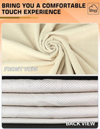Universal Car Seat Cover Towel, Waterproof Washable Sweat Protection for Front Bucket Seats, Non-Slip Fit, Fits Cars SUVs Trucks, Ideal for Gym, Kids, Pets, Outdoor Sports, Travel (Beige, 1 Pack)