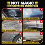 Carfidant Scratch and Swirl Remover - Car Scratch Remover for Vehicles Paint - Polishing Compound for Cars with Pad and Towel - Cutting and Buffing Compound for Paint Restorer