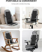 COMFIER Back Massager with Heat,Massage Chair Pad,Massage Seat Cushion with Adjustable Lumbar Support,Back Massage for Pain Relief,Chair Massager for Recliner,Gifts for Women Men Mom Dad