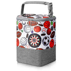 Accmor Breastmilk Cooler Bag, Baby Bottle Cooler Bags, Insulated Bottle Cooler Tote Bags On The Go, Fits 4 Large 8oz Bottles, for Nursing Mom Daycare Travel