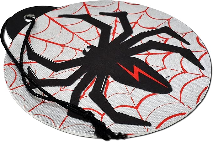 Elektroplate MetalHead Lightning Bolt Spider Automotive Air Fresheners for Vehicles | New Car Scent (12-Pack) | Made in the USA