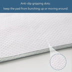 Waterproof Chair Pads for Incontinence, 4 Pack Reusable Seat Protector Pads 22" x 21", Absorbent Wheelchair Pad Covers, Washable Chair Pads for Adults, Kids & Pets - Grey