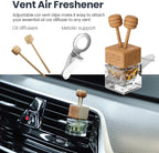 Car Luxury Perfume - Aqua Amara - Air Freshener - №10 Aqua Marine: For Men - 1Fl Oz Luxury Essential Oil Diffuser with Sticks - Strong and Long-Lasting Scent