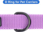 Pawtitas Dog Seat Belt | Pet Safety Seat Belt with Adjustable Strap for Small to Large Dogs | Exceeds Dog Safety Standards | Keep Your Dog Secure in The Car - Purple Orchid Car Seat Belt for Dogs