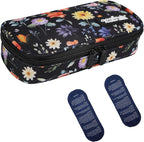 apollo walker Insulin Cooler Travel Case Diabetic Medication Cooler with Ice Packs and Insulation Liner insulin cooler travel case tsa approved
