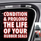 SONAX Rubber Protectant | GummiPfleger | Rubber Trim and Seal Conditioner | Prevents Sticking in Winter | Easy Application | Prolongs Rubber Seals | 340100