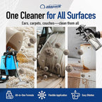 Nanoskin EXTRACTOR SHAMPOO Low Foaming Carpet Cleaner 55 Gallons - Machine Use Upholstery Cleaner, Stain Remover & Odor Eliminator on Rug Car Upholstery Carpets | For Automotive, Home, Office & More