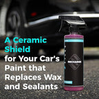 HydroSilex Recharge Car Ceramic Coating - Protective Ultra Hydrophobic Ceramic Detail Spray Replaces Wax & Sealants - DIY Friendly Car Care Products That Provide 6 Months of Protection - 8 Ounces