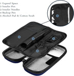 SHBC Insulin Cooler Travel Case for Diabetic Organize Medication Insulated Cooling Bag with 2 Ice Packs Blue…