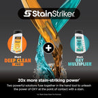 Shark CarpetXpert | Upright Carpet, Area Rug & Upholstery Cleaner | Carpet Shampooer with StainStriker Handheld Tough Stain Eliminator | Removes Tough Stains & Odors | 3 Cleaning Tools | White | EX201