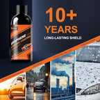 Graphene Ceramic Coating (50ml) - 20H Professional Top Coat Kit. Heavy Duty Paint Sealant, Hydrophobic & High Gloss Shine, 10+ Yrs Long-Lasting Protection. Apply After Car Wash & Paint Correction.