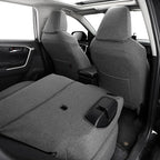 coverdream RAV4 PHEV Seat Covers Custom Fit for 2019-2024 2025 Toyota RAV4 Hybrid XSE,Hybrid SE,Prime SE/XSE,Full Coverage,Airbag Compatible,Polyester Car Seat Protector (Full Set,Gray)