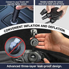 Umbrauto Air Mattress for 5.5-6.5 ft Short Bed Full-Size Trucks, Pickup Truck Airbed Mattress with Corded Air Pump for Outdoor Travel
