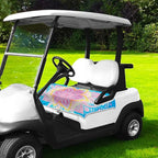 ENYORSE Golf Cart Seat Covers - Ethnic Style Golf Cart Towel Blanket for 2/4 Seater, Soft & Breathable Microfiber, Keeps Seats Cool & Comfortable, 51”x31”, Fits EZGO/Yamaha/Club Car