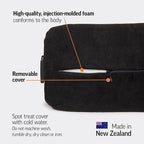 OPTP The Original McKenzie Signature Slimline Lumbar Support - Lumbar Support Pillow for Office Chair and Car Seat Back Support – Back Cushion for Smaller Body Types