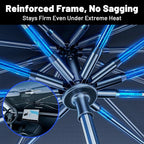 Car Windshield Sun Shade for Nissan Frontier 2022-2026 –[Reflective Coated Fabric] Sunshade Umbrella for Front Window, Car Shades Sun Visor Keep Car Cool and Protects Interior, 1:1 Exact Fit
