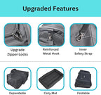 Crash-Tested & Airline Approved Pet Carrier (Test with FMVSS 213b - 5 Star Safety Rated by CPS) | 3-in-1 TSA Dog Carrier Airline Approved - Lab Tested Cat Car Seat - Expandable Cat Bag |