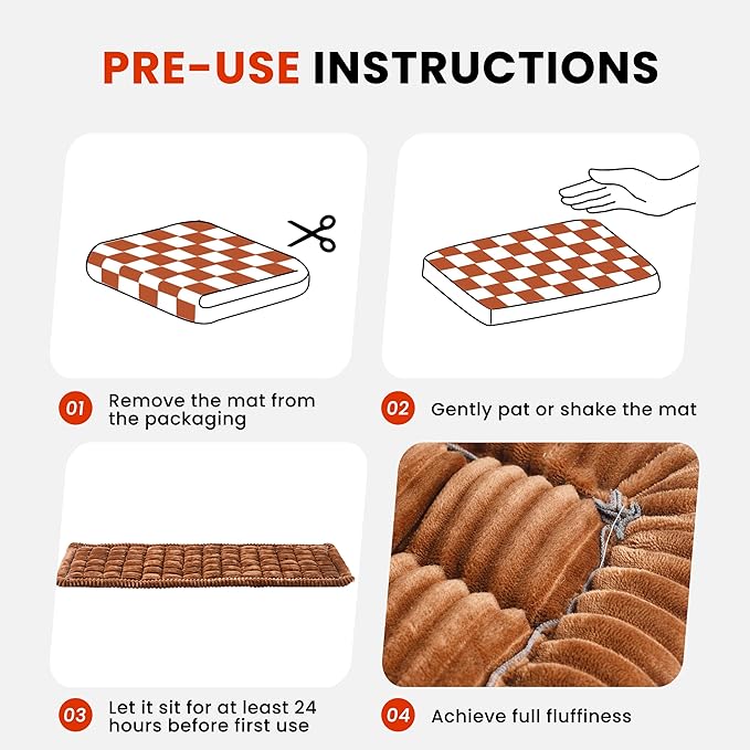 Backseat Dog Bed Mat for Car, Non-Slip Dog Bed for Car Back Seat, Soft & Cozy Dogs Blanket, Washable Travel Pet Mat Seat Protector for Cars, SUVs, Trucks