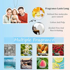 10-1000 Pcs Custom Air Fresheners with Picture - Double Sided Personalized Car Air Freshener with Photo & Logo, Hanging Auto Accessories & Custom Gifts for Branding Business Events (Crop)