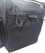 Electric Car Cooler Bag, Plug in 12V Car Cooler Bag, 25 Liter with Adjustable Shoulder Strap, Cord Storage, Road Trip Black