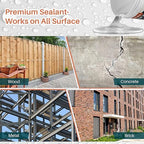 Transparent Waterproof Coating Agent, 5 Gallon, Invisible Waterproof Sealant Leak Repair, Indoor & Outdoor Roof, Shower, Wall, Kitchen, Skylight, Clear Water Proof Sealant