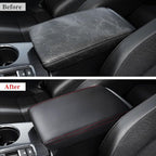 Car Center Console Armrest Cover for Honda Civic 2022-2025, Soft Armrest Pad Cover Protector Cushion for Honda Civic 2022 2023 2024 2025 Interior Accessories (Red)