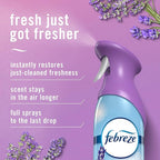 Febreze Air Mist, Air Freshener Spray, Odor Fighting Room Spray, Deodorizer for Home Bathroom Kitchen Office Apartment Dorm Room Classroom, Twilight Lavender Scent, 8.1oz (Pack of 2)