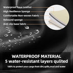 AOMSAZTO Seat Covers for Jeep Wrangler JK: 2011 2012 2-Door Leather Car Seat Covers Full Set