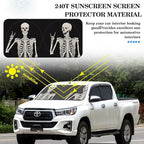 Windshield Sun Shade Foldable Car Front Window Covers for Car Accessories Sun Heat UV Rays Visor Protector Protection for Universal Cars SUV Truck(Skeleton)
