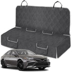 Dog Car Seat Cover Compatible with Toyota Camry 2012-2025, Waterproof Pet Bench Seat Cover for Back Seat, 600D Heavy Duty Scratch Proof Nonslip Truck Seat Covers for Dogs